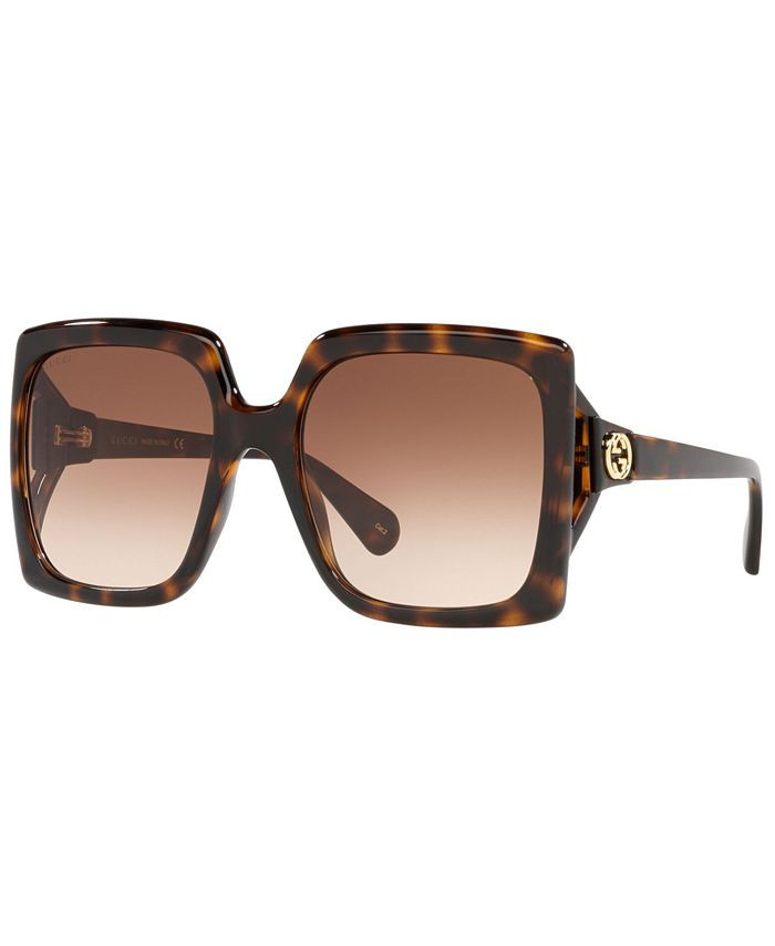 Gucci Sunglasses, GG0876S 60 & Reviews - Sunglasses by Sunglass Hut - Handbags & Accessories - Ma... | Macys (US)