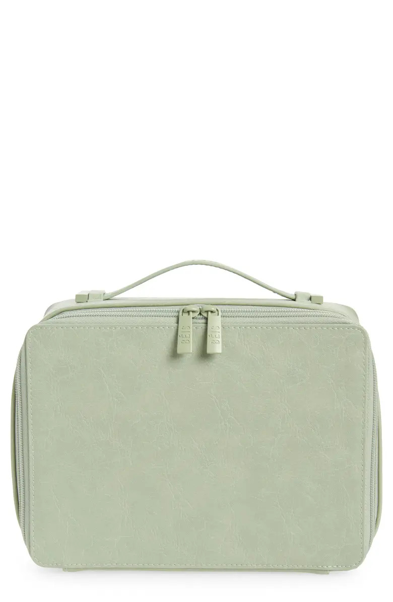 Faux Leather Cosmetics Case | Nordstrom