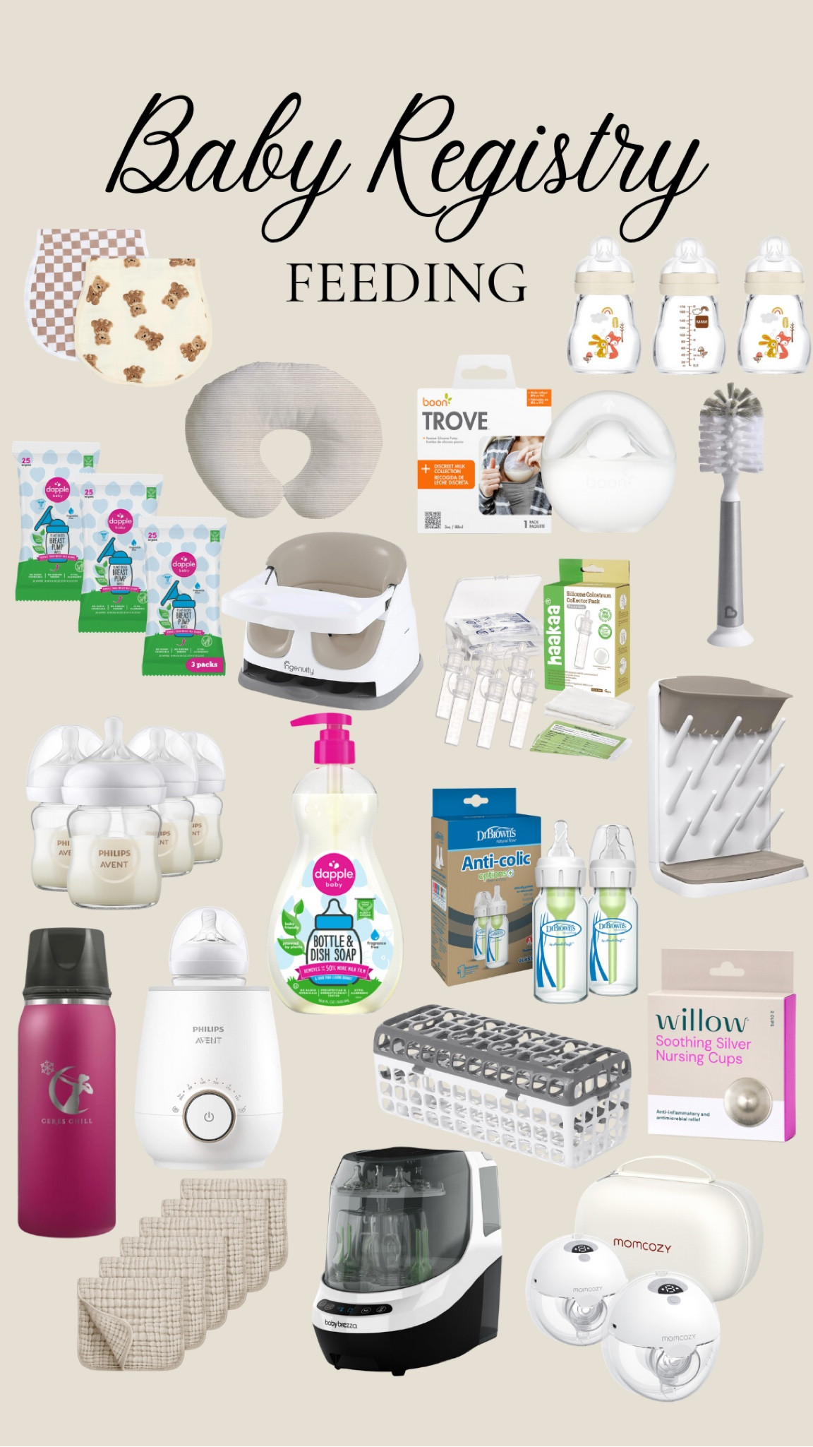 Baby Registry: all things feeding related! 👶🏼🍼🤰🏼🤍

#LTKBump #LTKBaby #LTKFindsUnder50