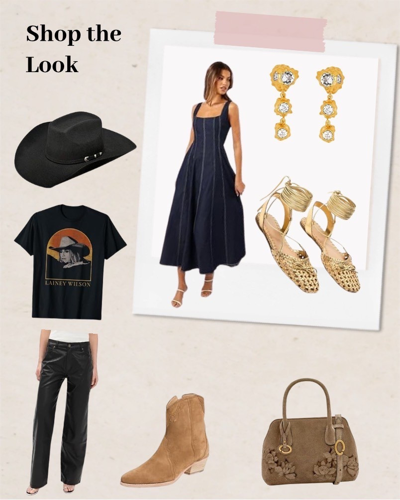 Shop the Look: Western Chic 🤠✨
Effortlessly cool and timeless — this look blends cowboy energy with modern elegance.
Think sunset drives, open skies, and that Lainey Wilson vibe.
Swipe to shop every piece and make this outfit your fall go-to.

#LTKfashion #westernstyle #cowgirlchic #outfitinspo #shopthelook #fallstyle #denimdress #LTKedit

#LTKSeasonal #LTKStyleTip #LTKGiftGuide