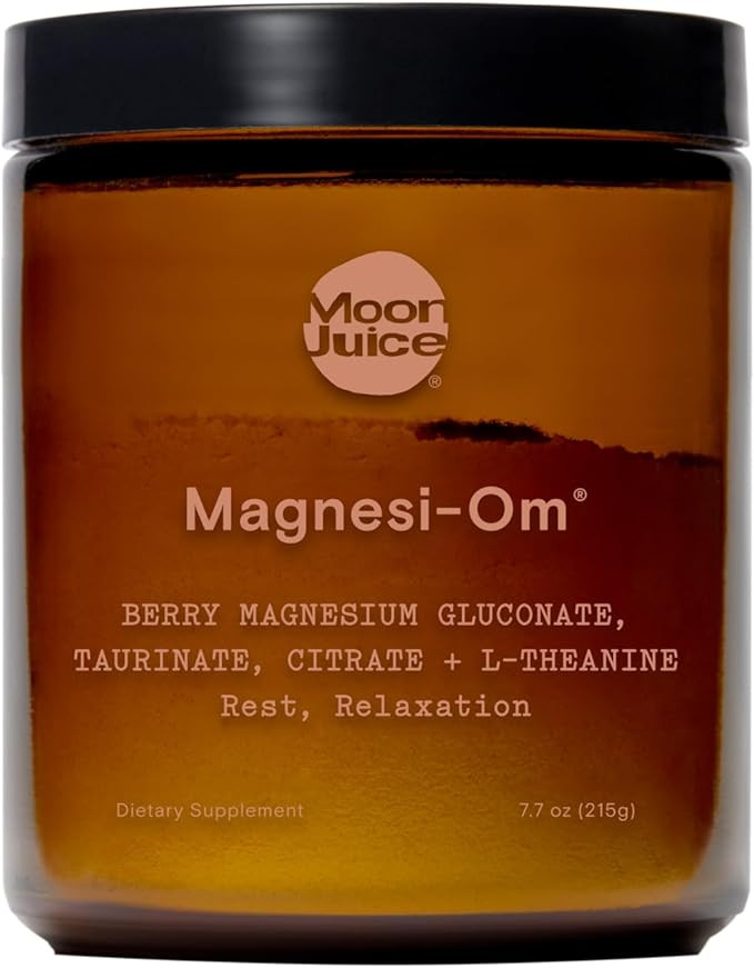 Moon Juice Magnesi-Om Magnesium Powder Supplement - Chelated Magnesium Complex + L-Theanine Blend... | Amazon (US)