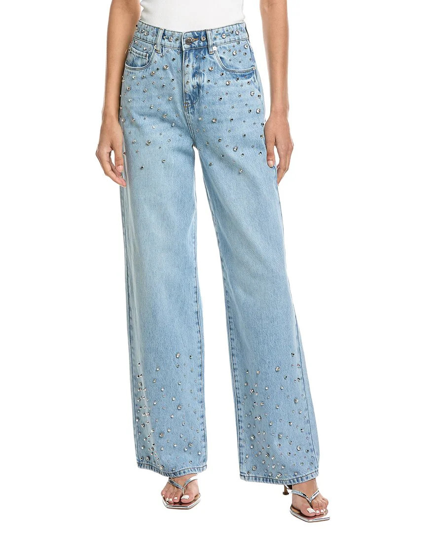 Blank NYC Diamonds In The Sky Light Indigo High-Rise Wide Leg Jean | Shop Simon