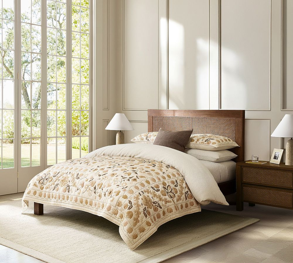 Inez Suzani Embroidered Quilt | Pottery Barn (US)