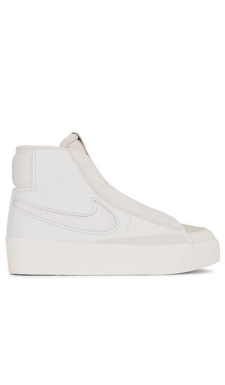 Blazer Mid Victory Sneaker in Summit White, White, Phantom, & Light Cream | Revolve Clothing (Global)