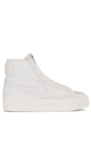 Blazer Mid Victory Sneaker in Summit White, White, Phantom, & Light Cream | Revolve Clothing (Global)