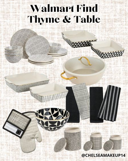 Walmart finds Thyme & Table // these items are so beautiful! #walmarthome 

#LTKHome