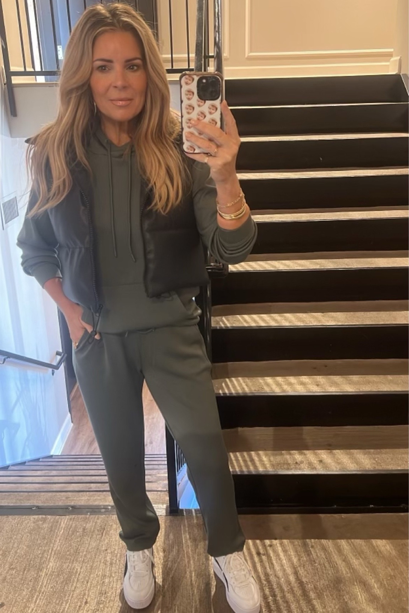 Amazon, puffer vest, athletic wear 