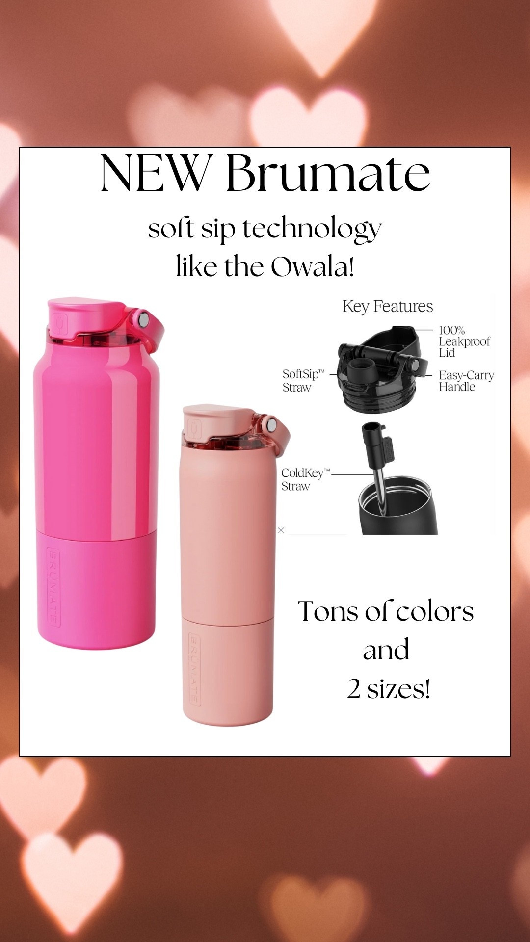 New BruMate design with soft sip technology like the owala!!! 

#LTKActive #LTKValentine