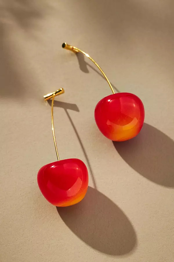 Cherry Drop Earrings | Anthropologie (US)