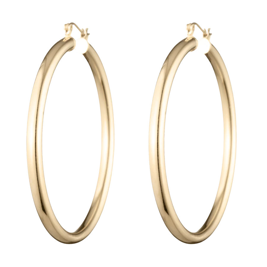 Selena Classic Hoops | BONHEUR JEWELRY
