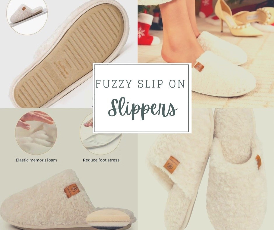 Cozy season activated ☁️🩷 These EverFoams fuzzy slip-on slippers feel like walking on warm memory-foam clouds. Lightweight, soft, and perfect for lounging, morning coffee runs, or gifting. If you love comfort, these are a must!  #SlippersSeason #CozyVibes #FuzzySlippers #HomeStyle  #ComfyFinds #AmazonHome #MemoryFoamSlippers #WinterCozy #GiftIdeasForHer

#LTKGiftGuide #LTKmomlife #LTKFindsUnder50