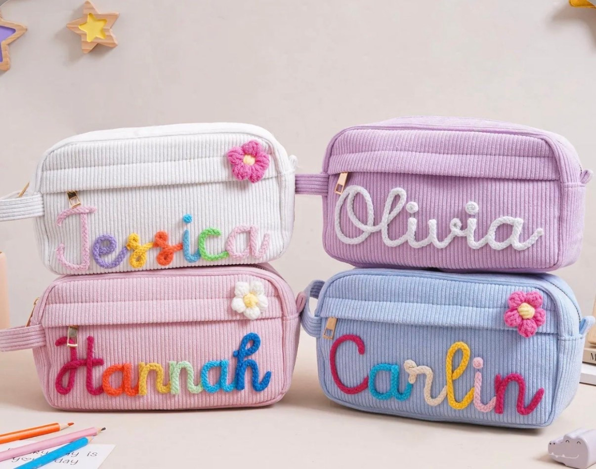 Cute pencil bag!
Back to school