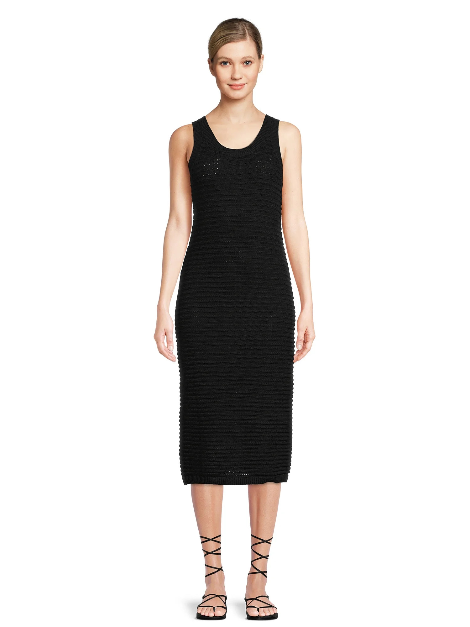 Time and Tru Women's Sleevless Crochet Dress | Walmart (US)