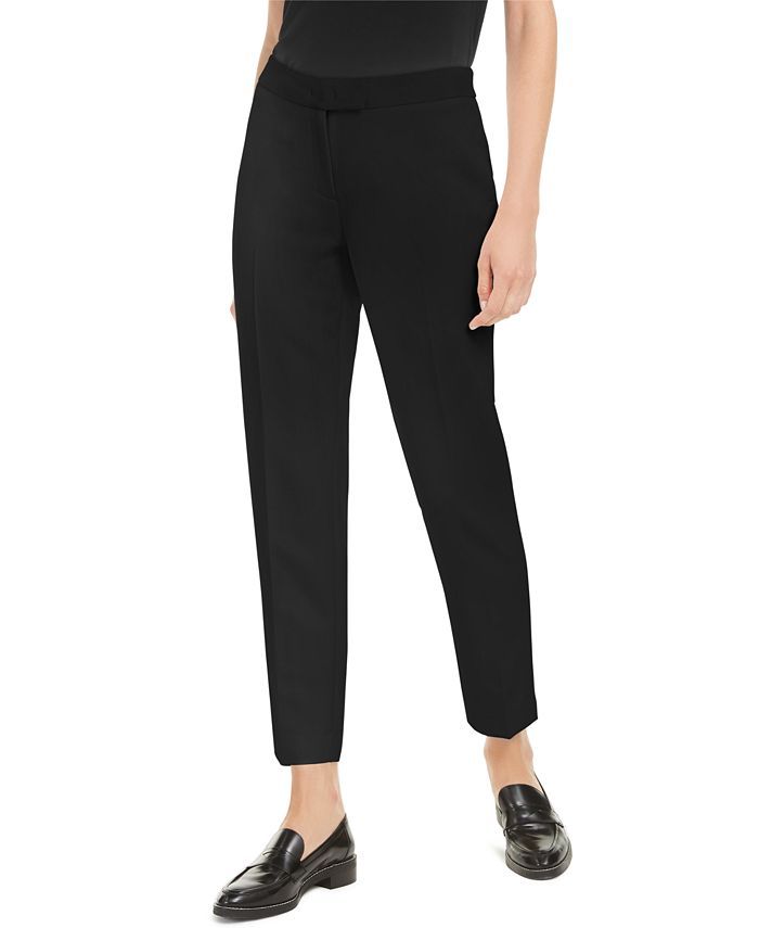 Anne Klein Cropped Straight-Leg Pants  & Reviews - Pants & Capris - Women - Macy's | Macys (US)