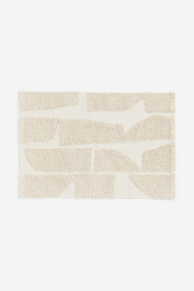 Getufte badmat - Lichtbeige - HOME | H&M NL | H&M (DE, AT, CH, NL, FI)