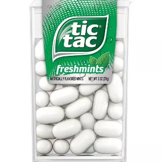 Tic Tac Fresh Breath Mint Candies, Freshmint Singles - 1oz | Target