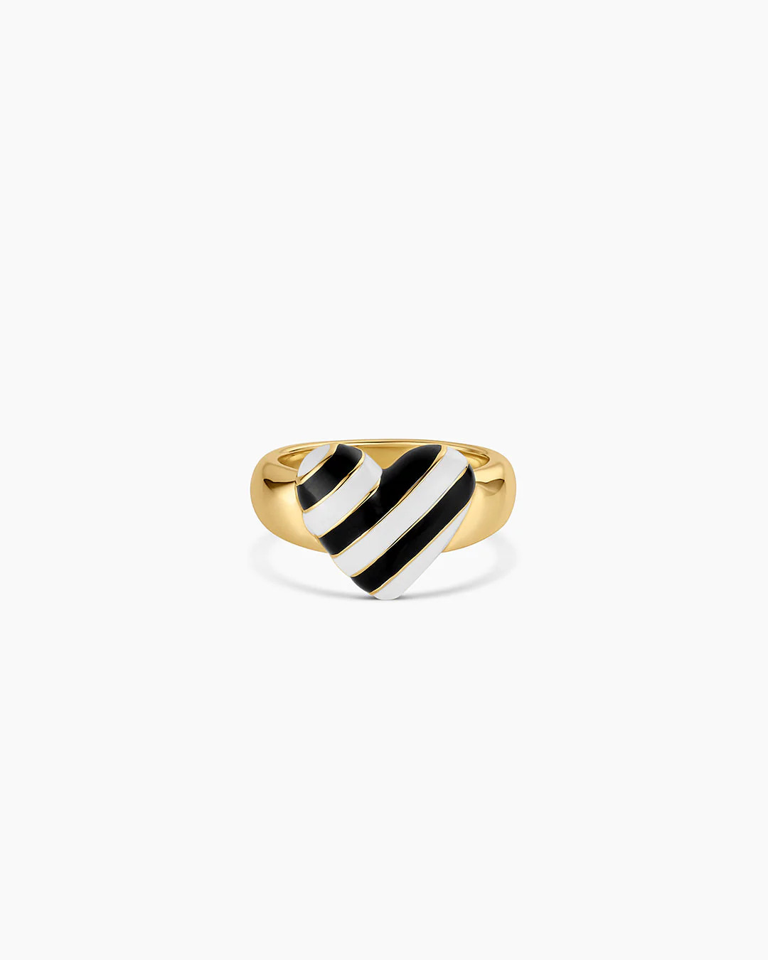 Campbell Enamel Heart Ring | gorjana