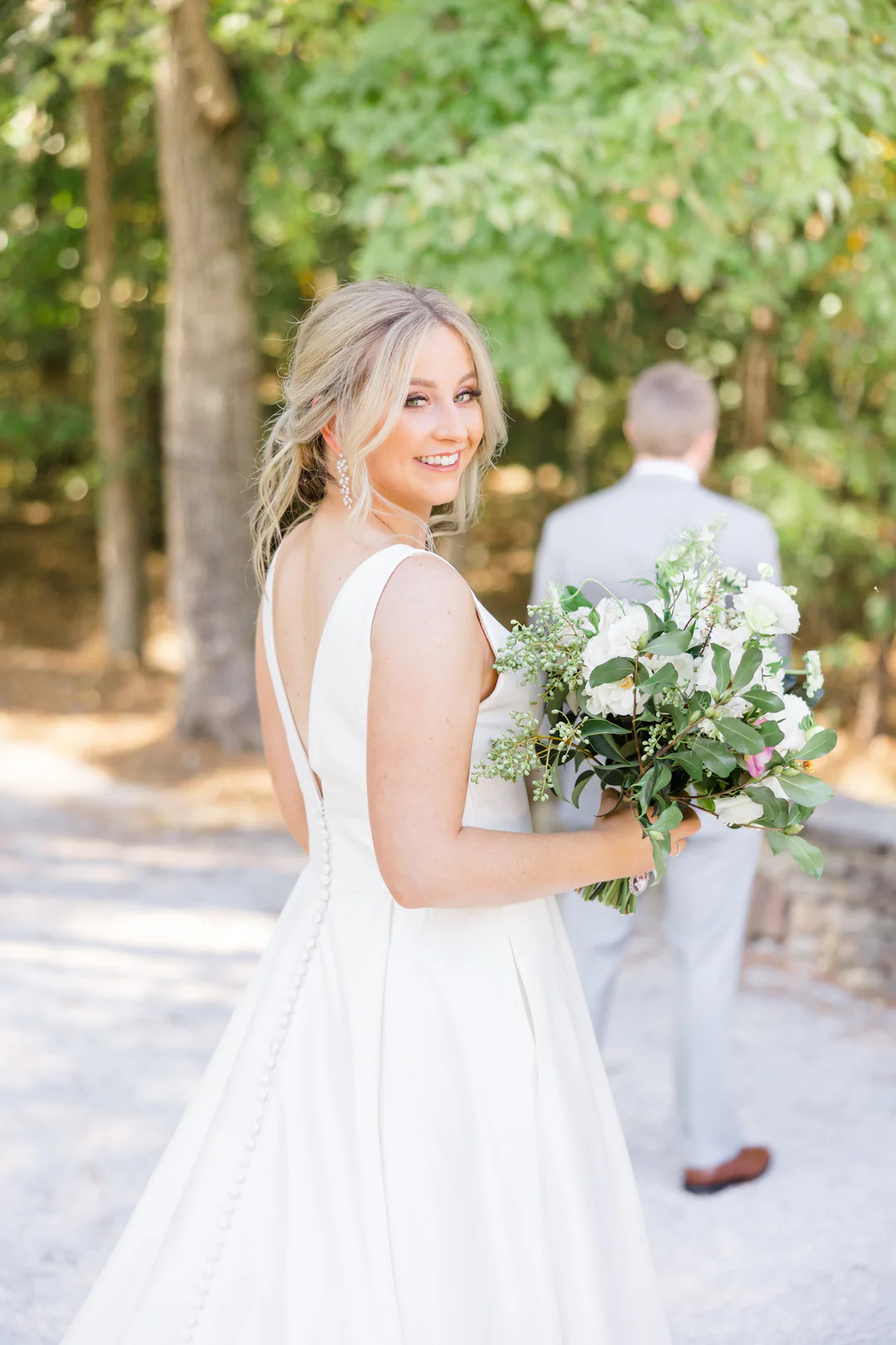 Tia CZ Dangle Earrings | Dareth Colburn