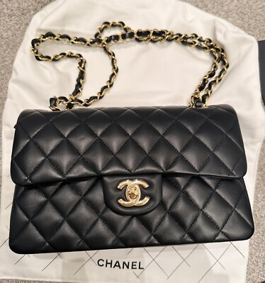 chanel classic flap small lamb skin  | eBay | eBay UK
