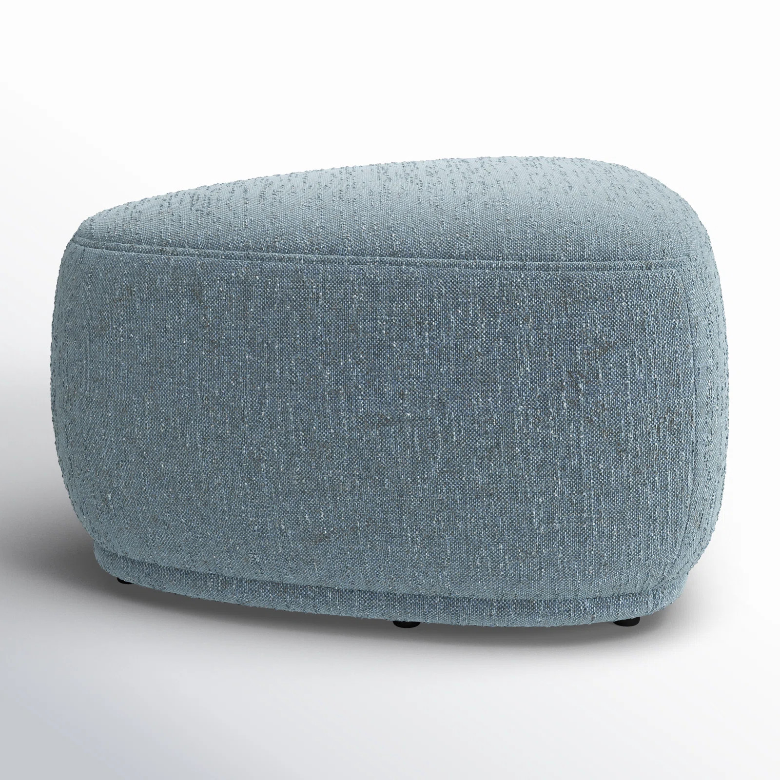 Adna 26.5'' Triangular Upholstered Ottoman | Wayfair North America
