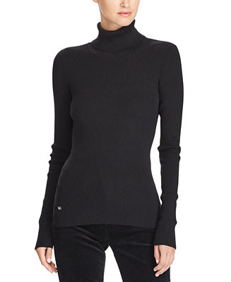 Lauren Ralph Lauren Ribbed Turtleneck Sweater & Reviews - Sweaters - Women - Macy's | Macys (US)