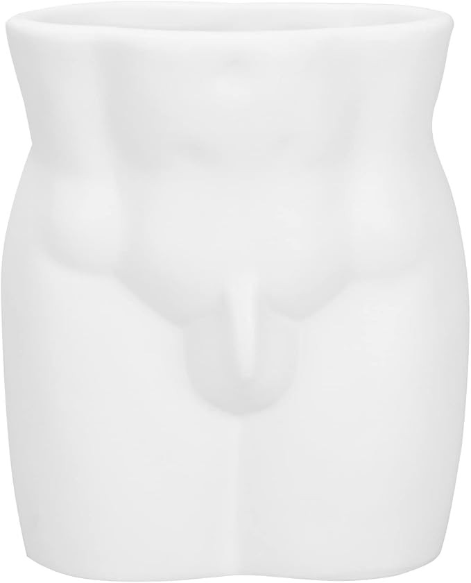 HEMOTON Mini Lower Body Pot Male Body Shaped Vase Butt Flower Planter Ceramic Plant Pot Sculpture... | Amazon (US)