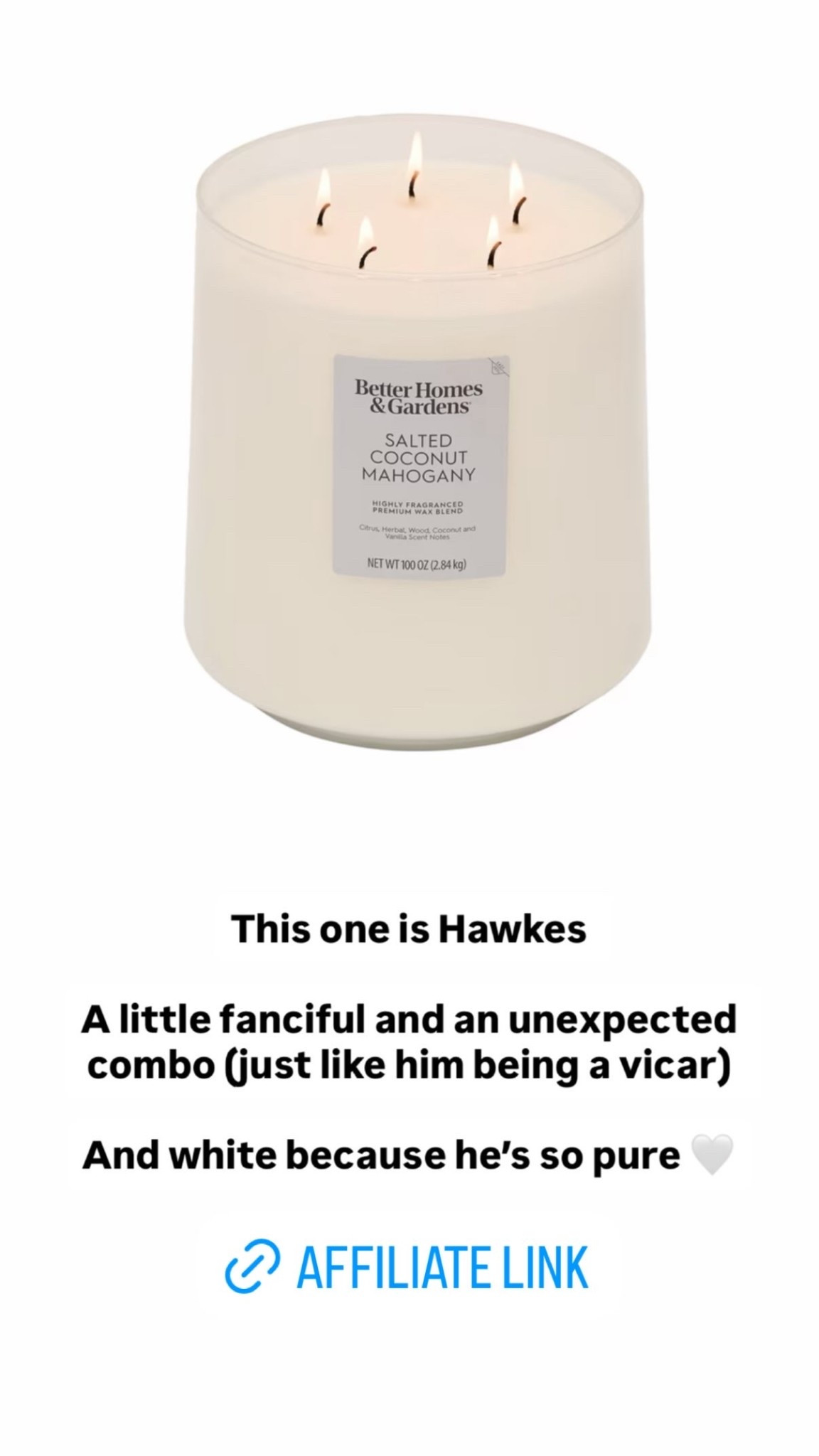 Emma M. Lion’s love interests - candle edition: Hawkes
Do you agree?

#LTKHome