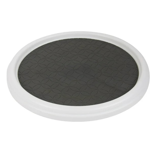 Mainstays 1 Tier Plastic 12in Diameter Nonskid Turntable | Walmart (US)