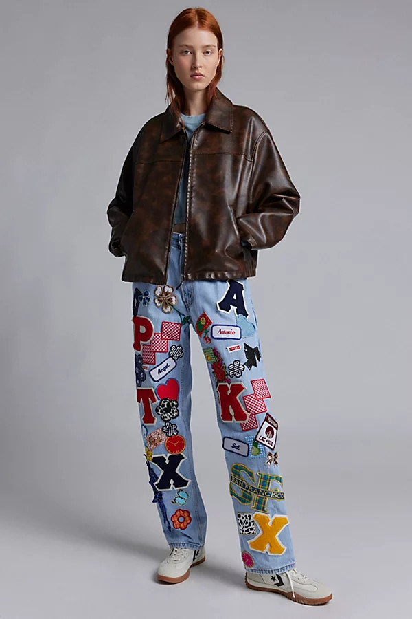 Urban Renewal Remade All Over Patch Jean | Urban Outfitters (US and RoW)