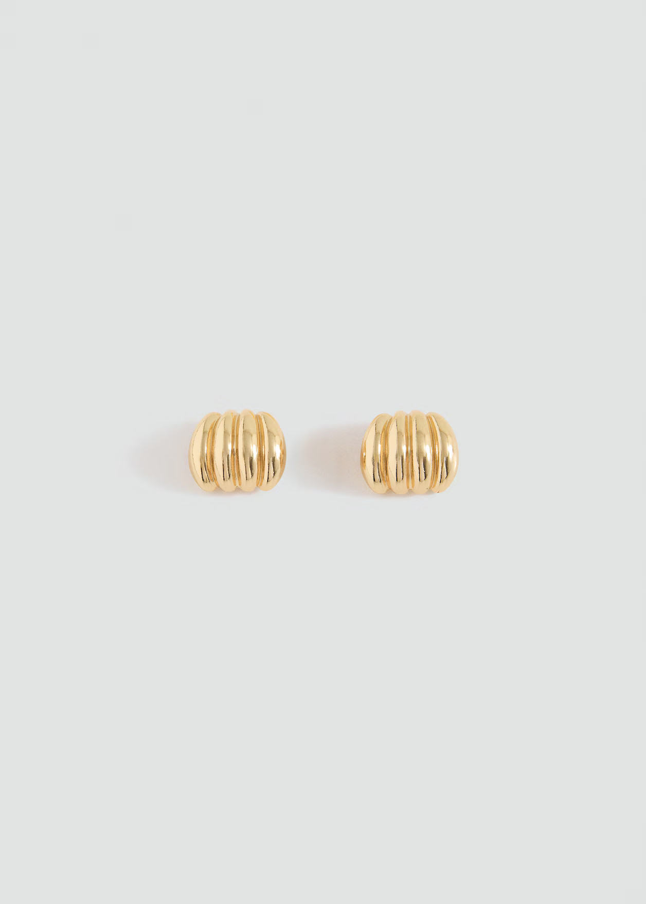 Embossed hoop earrings - Women | MANGO USA | Mango (US/MX/AU)