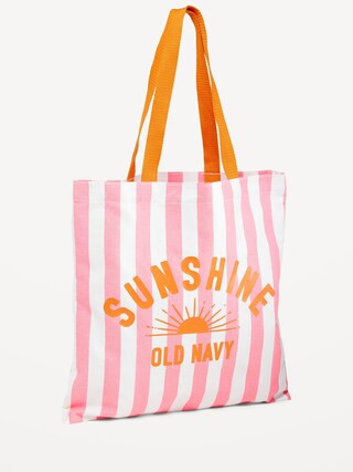 Printed Canvas Tote Bag for Women | Old Navy (US)