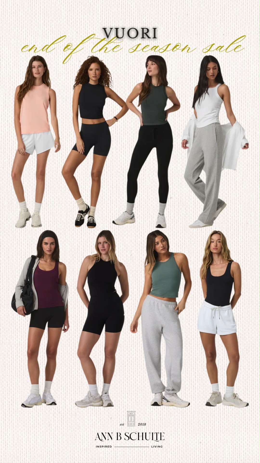 Vuori End of the Season Sale tanks are keeping summer style cool, comfortable, and ready for workouts or weekend plans alike. ☀️💙🏃‍♀️ #Vuori #TankTops #Activewear #Athleisure #SummerStyle #WorkoutWear #CasualFashion #LTKsale #FitnessFashion
 

 #LTKootd #LTKActive #LTKSaleAlert