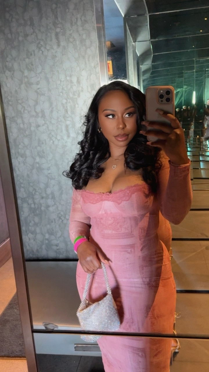 The perfect dress for a sophisticated event, birthday party or brunch/dinner party! I felt so pretty and feminine in this long-sleeve bodycon dress. My boobs looked amazing and I received so many compliments! 

With amazing stretch, gorgeous print, and a flattering corset back, this dress is a must-have. Choose your size including regular or bigger cup options. Available in sizes XS to L+

5’3 | 160 lbs | Regular Cup | Medium Dress

#BirthdayDress #SpringDress #WeddingGuest

#LTKstyletip #LTKVideo #LTKSeasonal