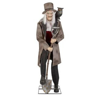 6.5 ft. Animated LED Gravedigger | The Home Depot