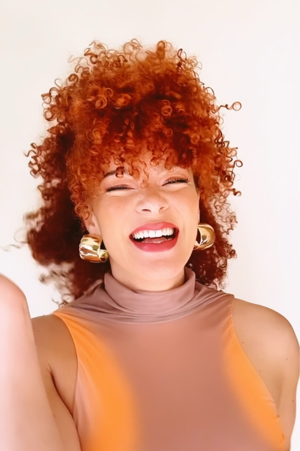 Some call it a mullet curly hairstyle, but it’s one of my favorite updo styles for curly hair ✨ Exact hair products linked! 

#LTKBeauty #LTKFindsUnder100 #LTKSummerSales