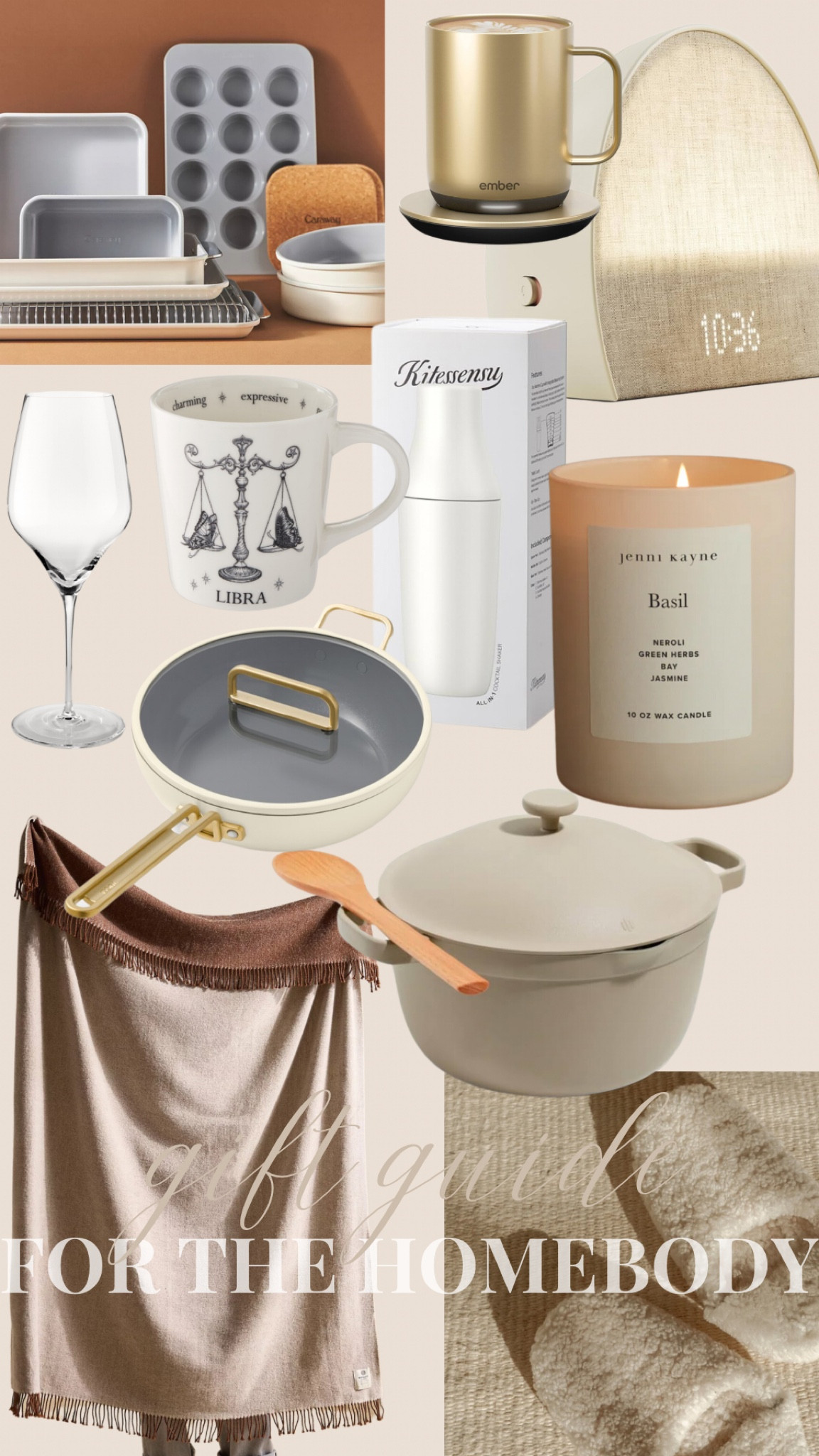 gift guide for the homebody 