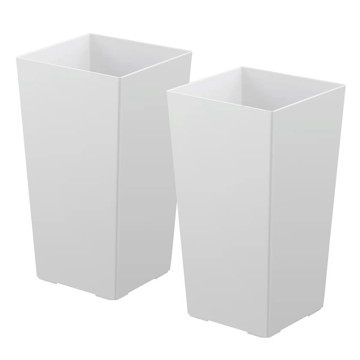 Latitude Run® Tall Planters, 22 Inch Large Outdoor Taper Planters for Outdoor Indoor Plants, Fro... | Wayfair North America