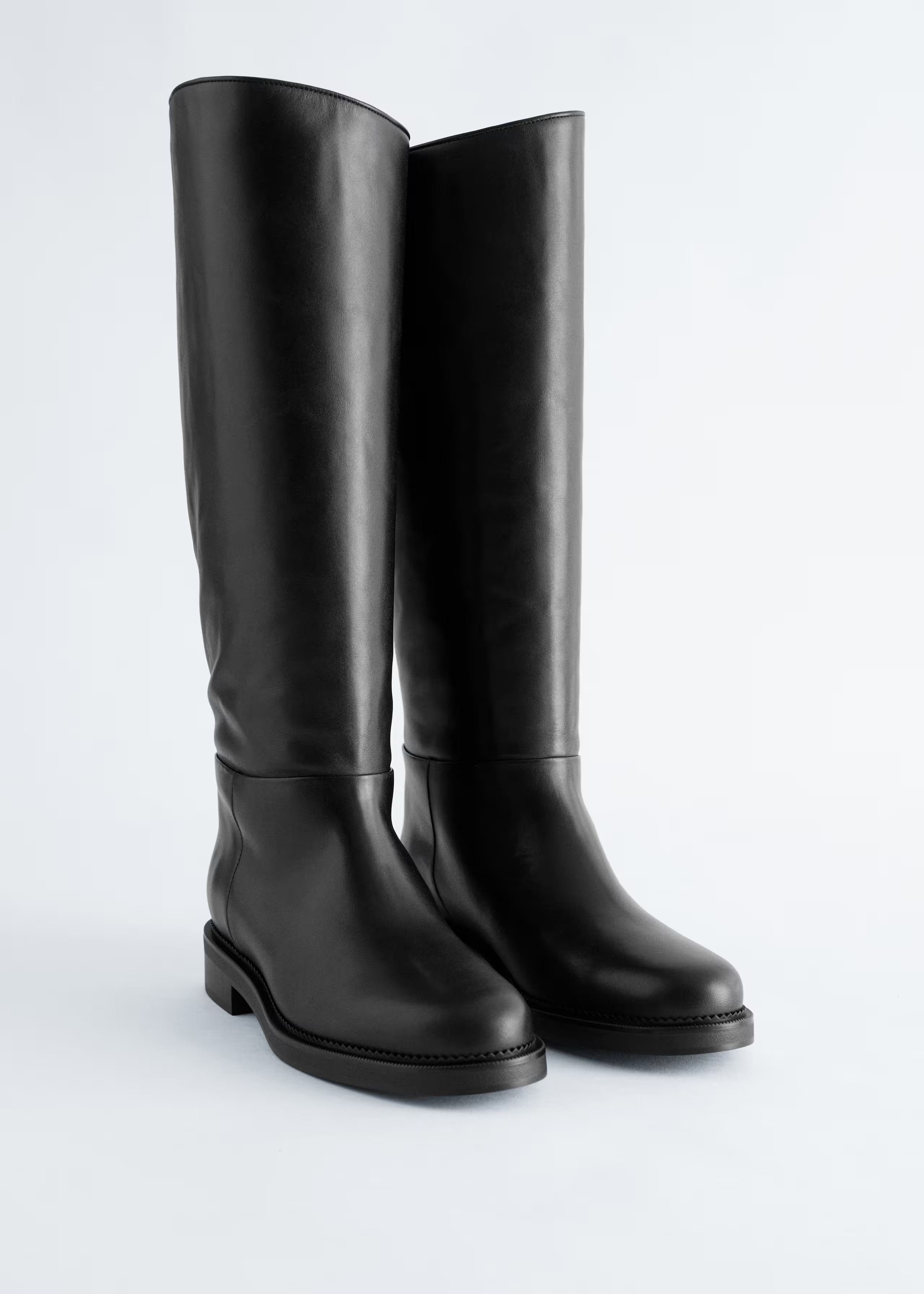 Leather Knee Boots | & Other Stories UK