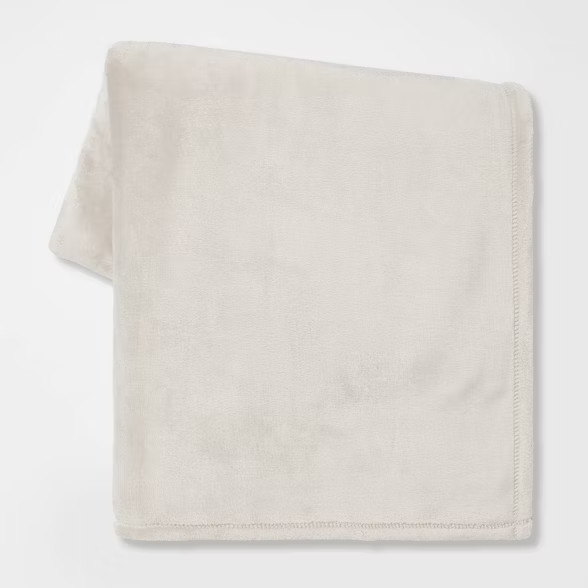 Solid Plush Throw Blanket - Room Essentials™ | Target