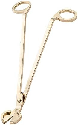 AimtoHome Candle Wick Trimmer Candle Wick Clipper Wick Cutter Scissor, Gold | Amazon (US)