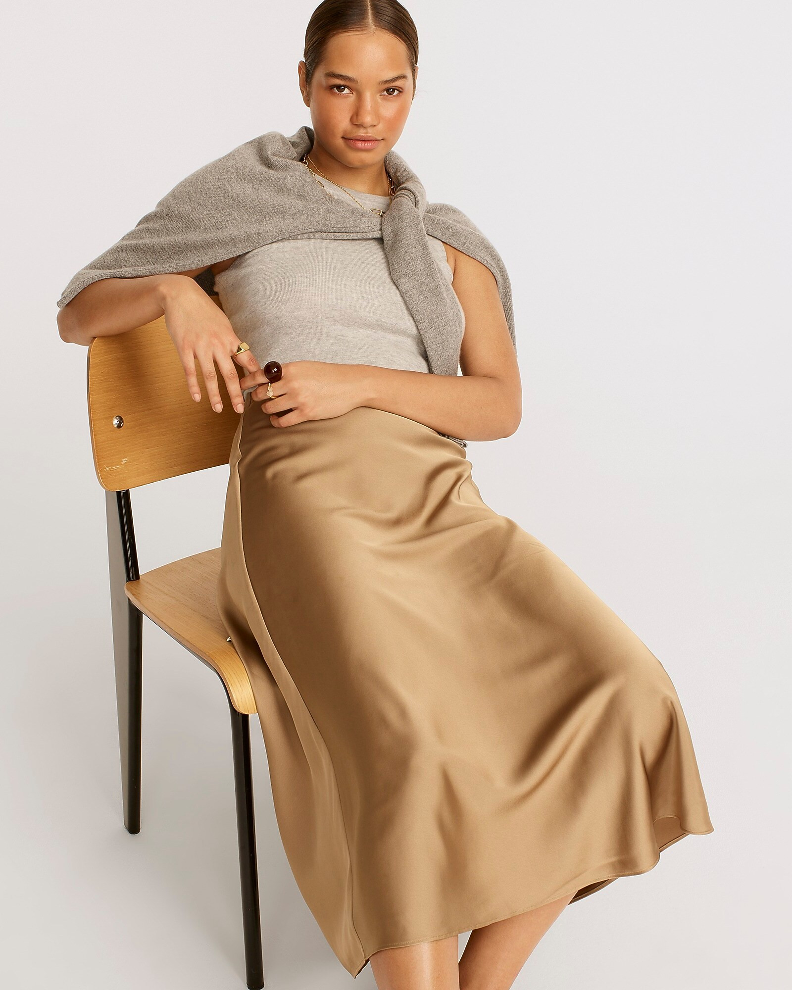 Gwyneth slip skirt | J. Crew US