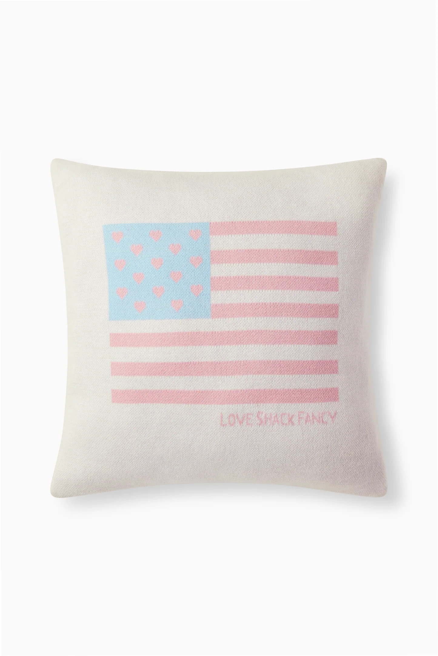 American Flag Pillow | LoveShackFancy