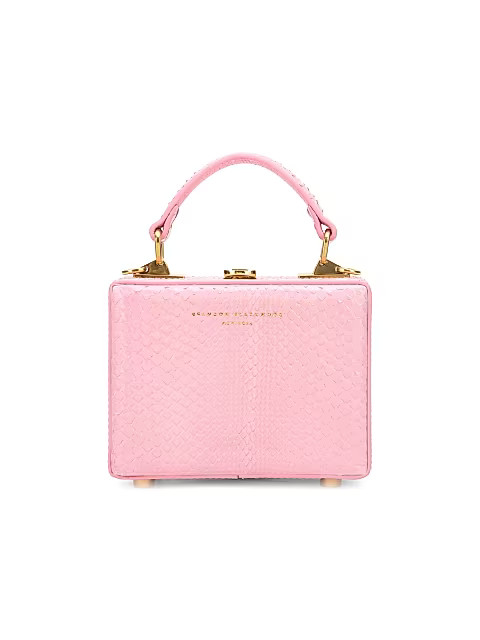 Mini Kendrick Iridescent Snakeskin Box Bag | Saks Fifth Avenue (CA)