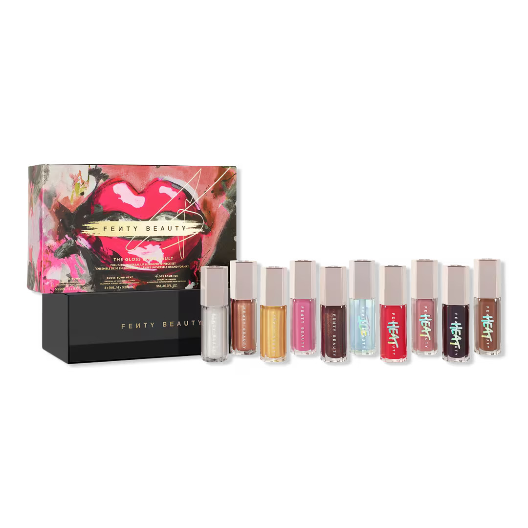 The Gloss Bomb Vault Full-Size Universal Lip Luminizer 10-Piece Set | Ulta