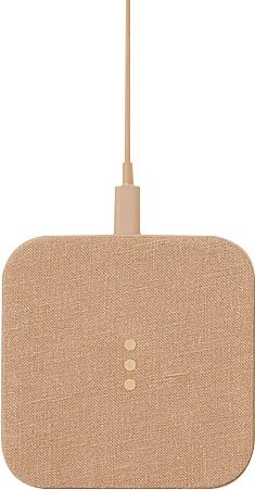 Courant - Essentials CATCH:1 10W Qi-Certified Wireless Charger for iPhone and Android - Camel | Best Buy U.S.