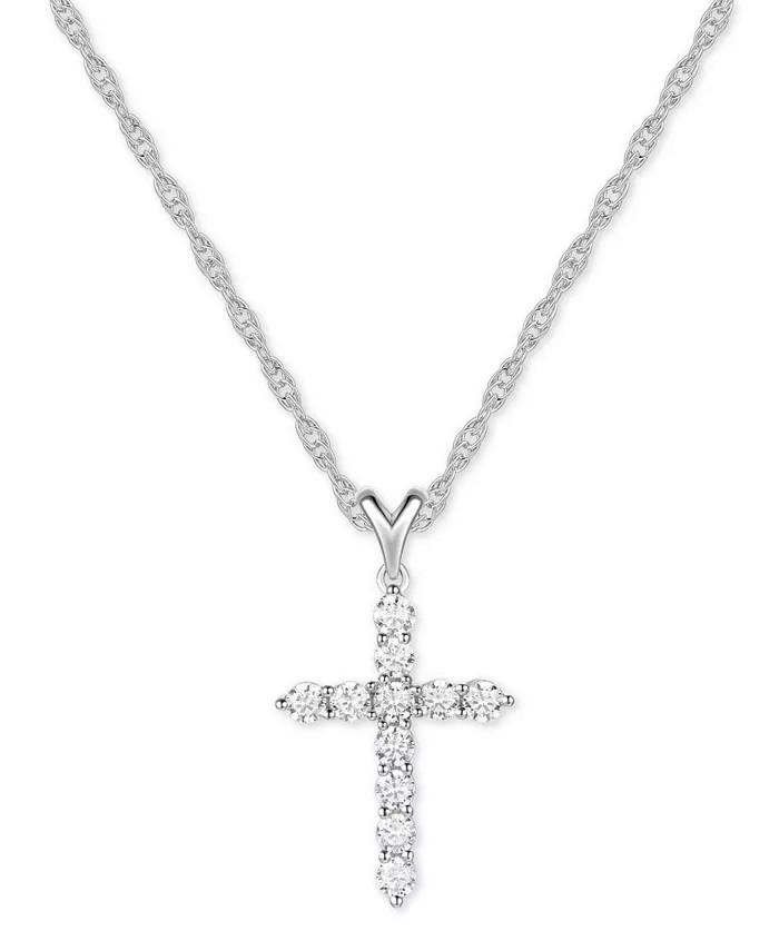 Macy's Cubic Zirconia Cross 16 | Macy's