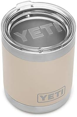 YETI Rambler 10 oz Lowball, Vacuum Insulated, Stainless Steel with Standard Lid | Amazon (US)