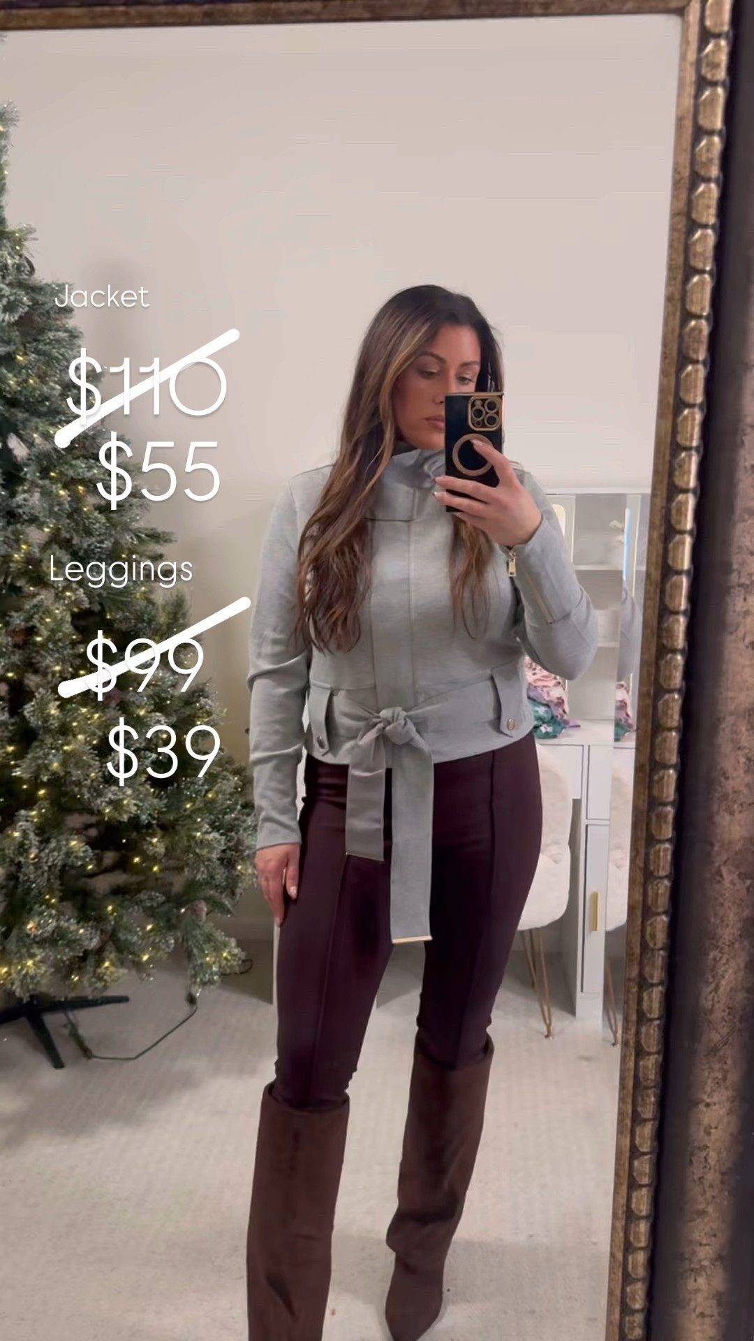 Cyber Monday deal! Some of the best prices you will get on these pieces! 👌🏽👏🏽 

⚡️For reference, I’m 5’7” and wearing a Large top and Medium leggings 

#LTKSeasonal #LTKCyberWeek #LTKMidsize