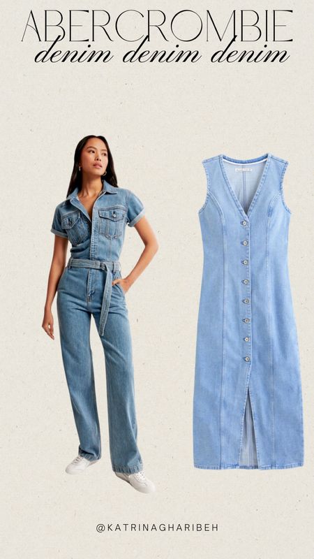 Denim is trending for spring! These finds from Abercrombie are so good  

#LTKMostLoved #LTKstyletip #LTKSeasonal