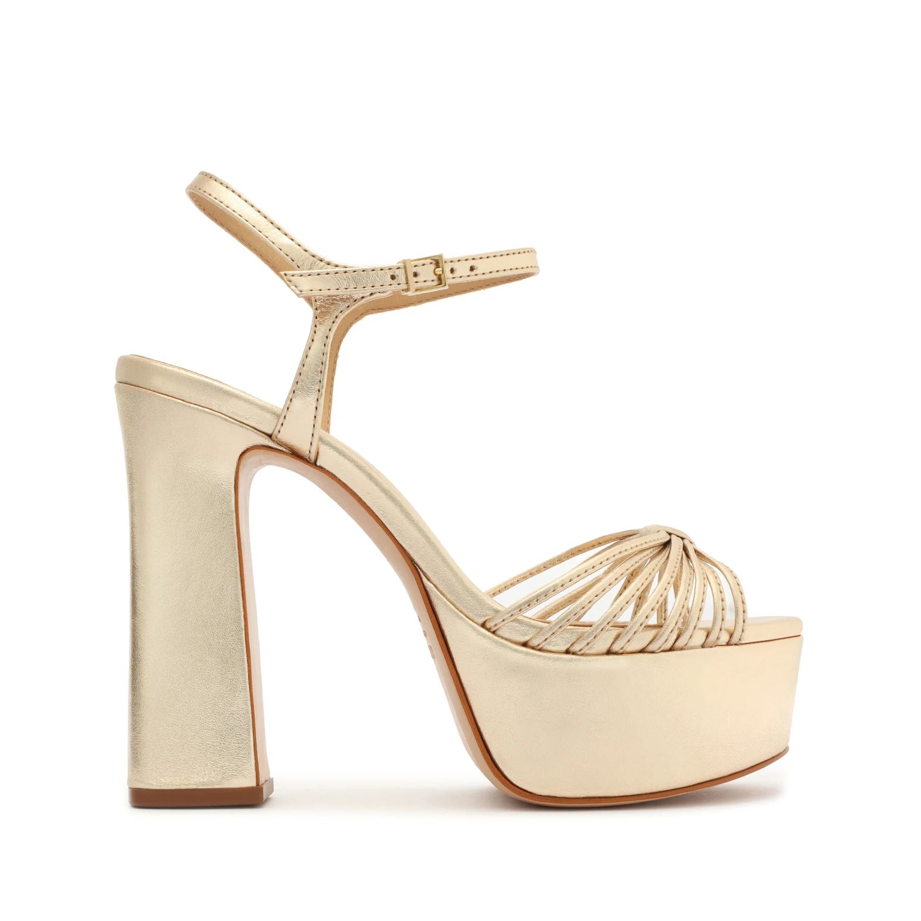 Yanna Metallic Leather Sandal | Schutz Shoes (US)